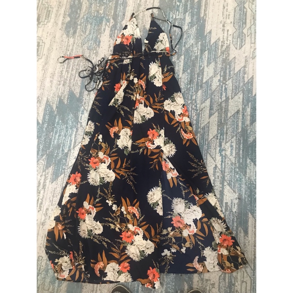 Floral maxi dress